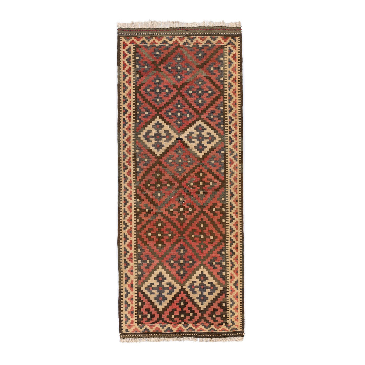 Ardebil Kilim (3.8 x 9.3)ft