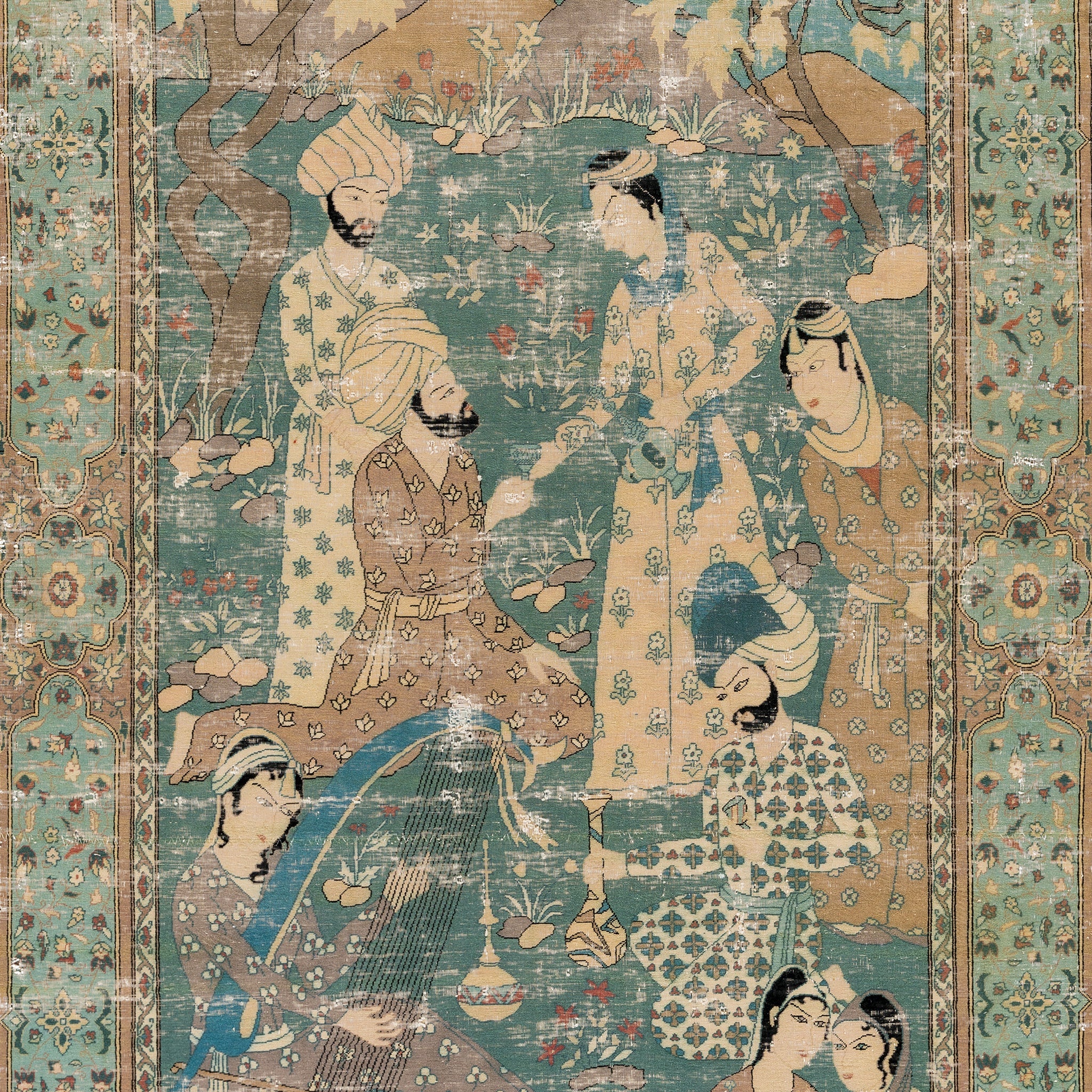 Pictorial Rug (4.6 x 7.8)ft