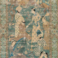 Pictorial Rug (4.6 x 7.8)ft
