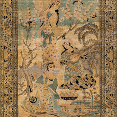 Pictorial Rug (4.5 x 6.4)ft