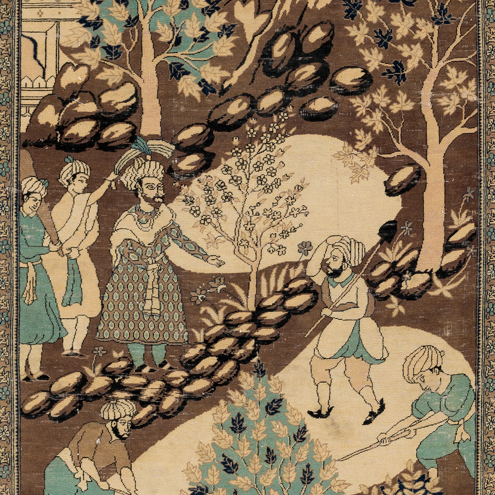 Pictorial Rug (4.3 x 6.7)ft