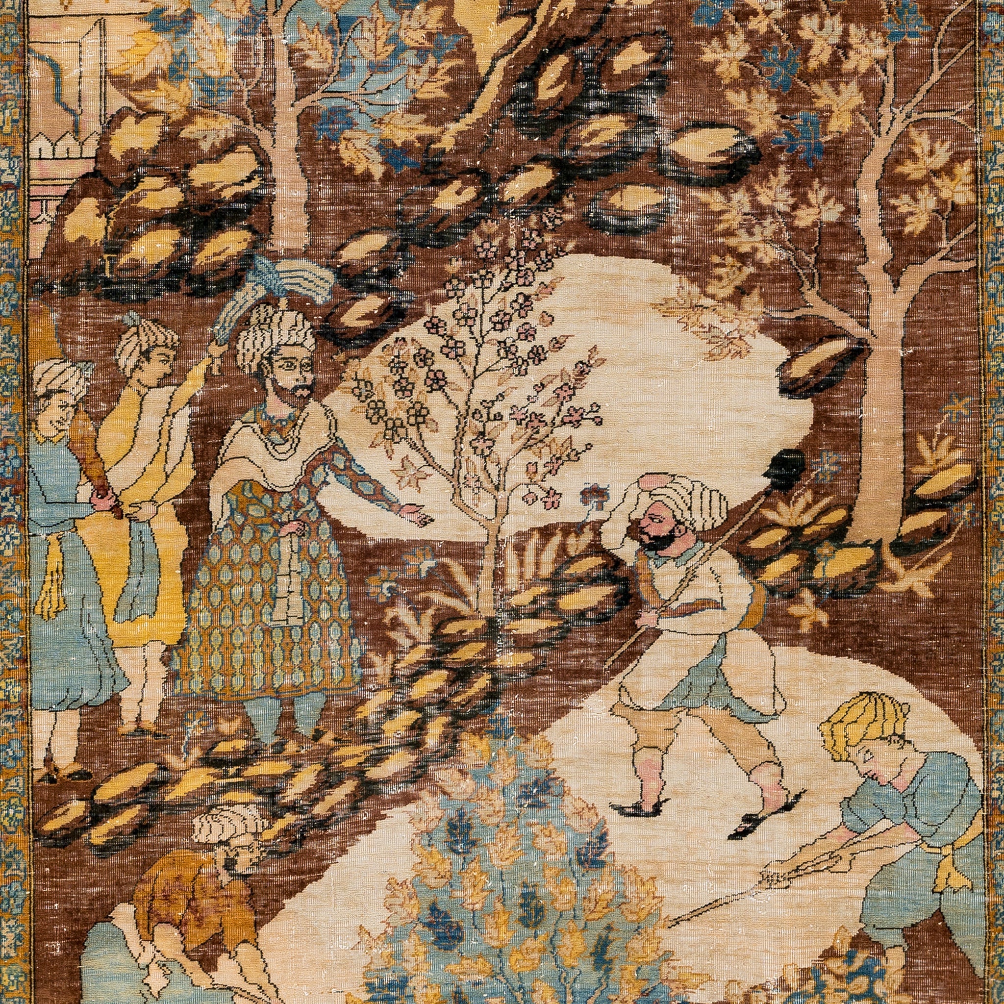 Pictorial Rug (4.1 x 6.8)ft
