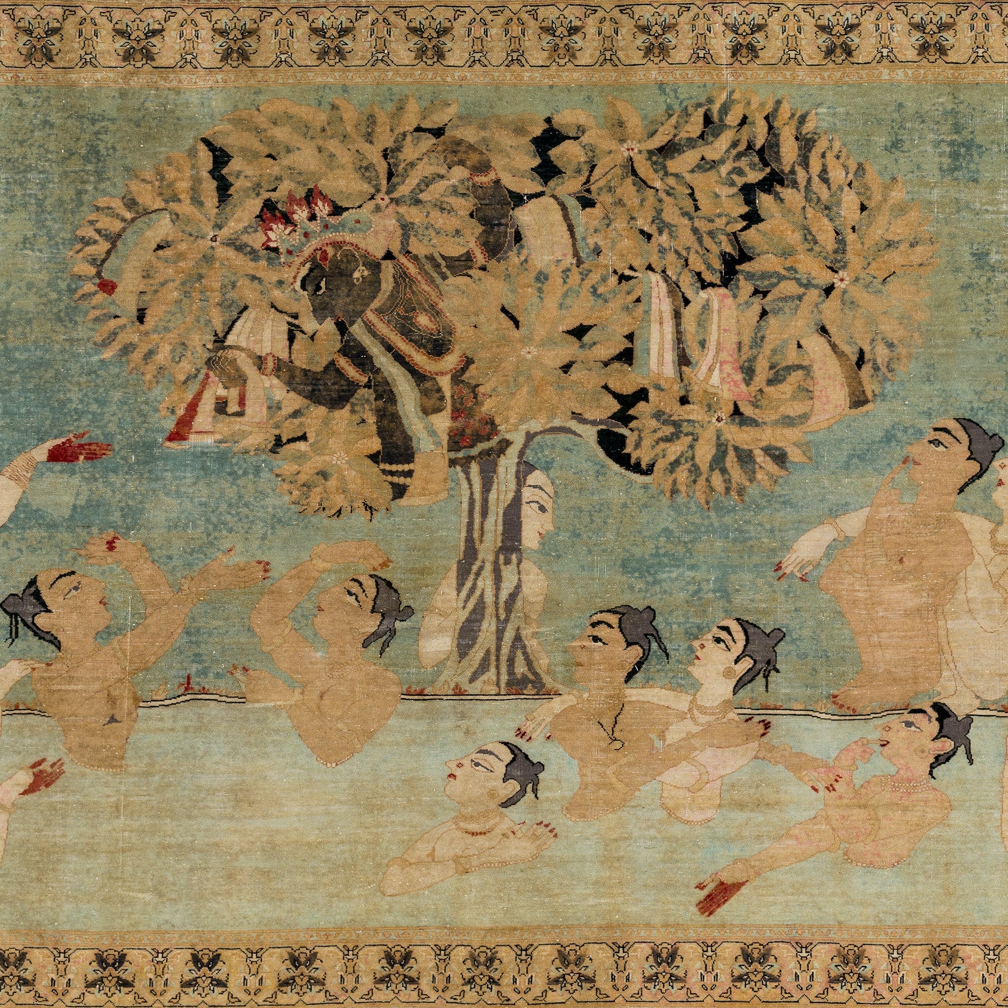 Pictorial Rug (4.7 x 7)ft