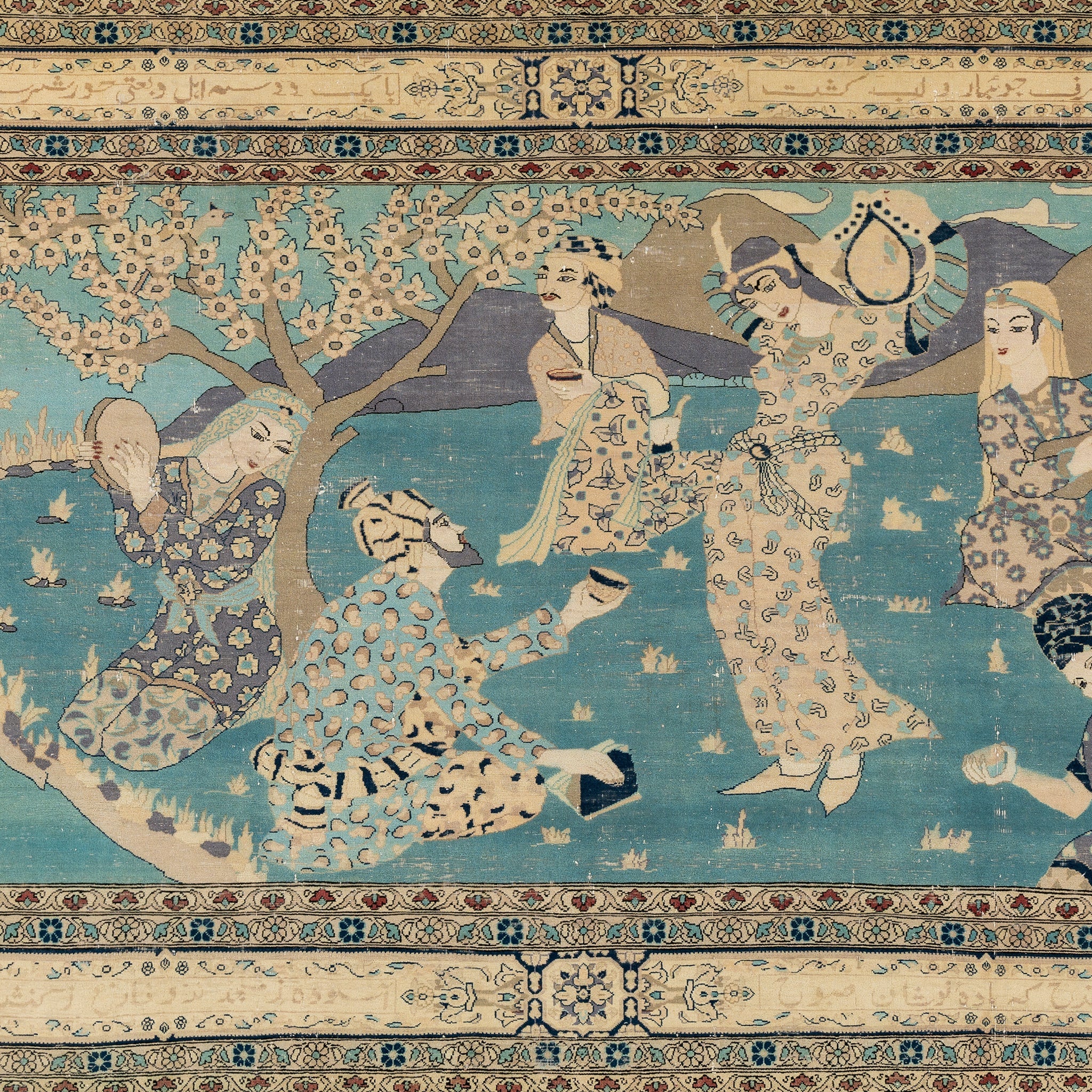 Pictorial Rug (4.8 x 7.1)ft