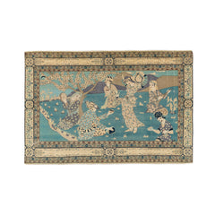 Pictorial Rug (4.8 x 7.1)ft