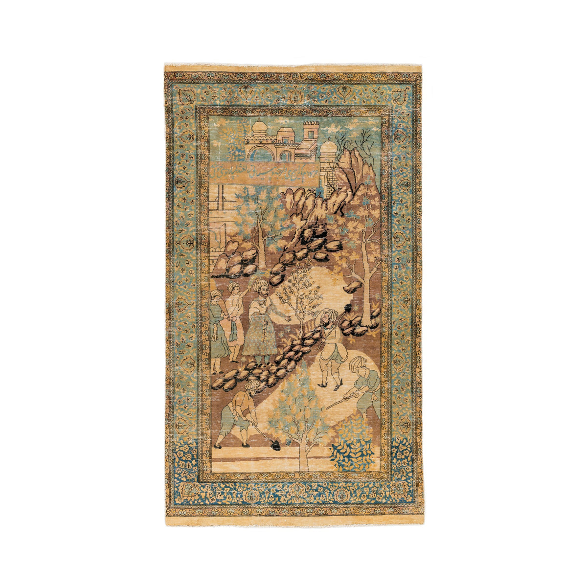 Pictorial Rug (4.2 x 7.2)ft