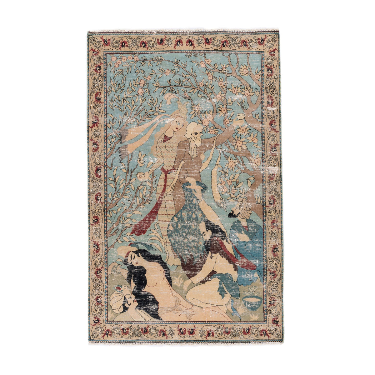 Pictorial Rug (3.3 x 5.1)ft