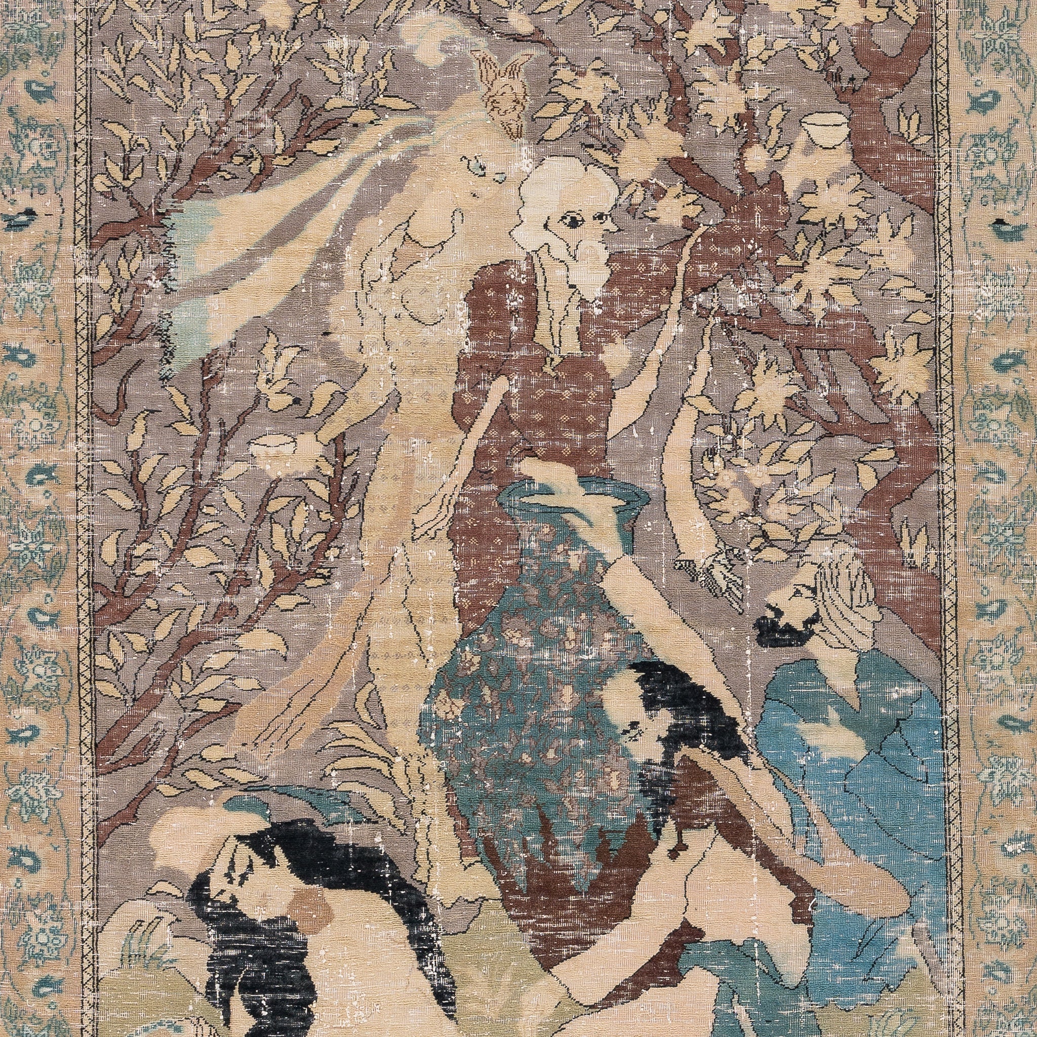 Pictorial Rug (3.3 x 4.5)ft