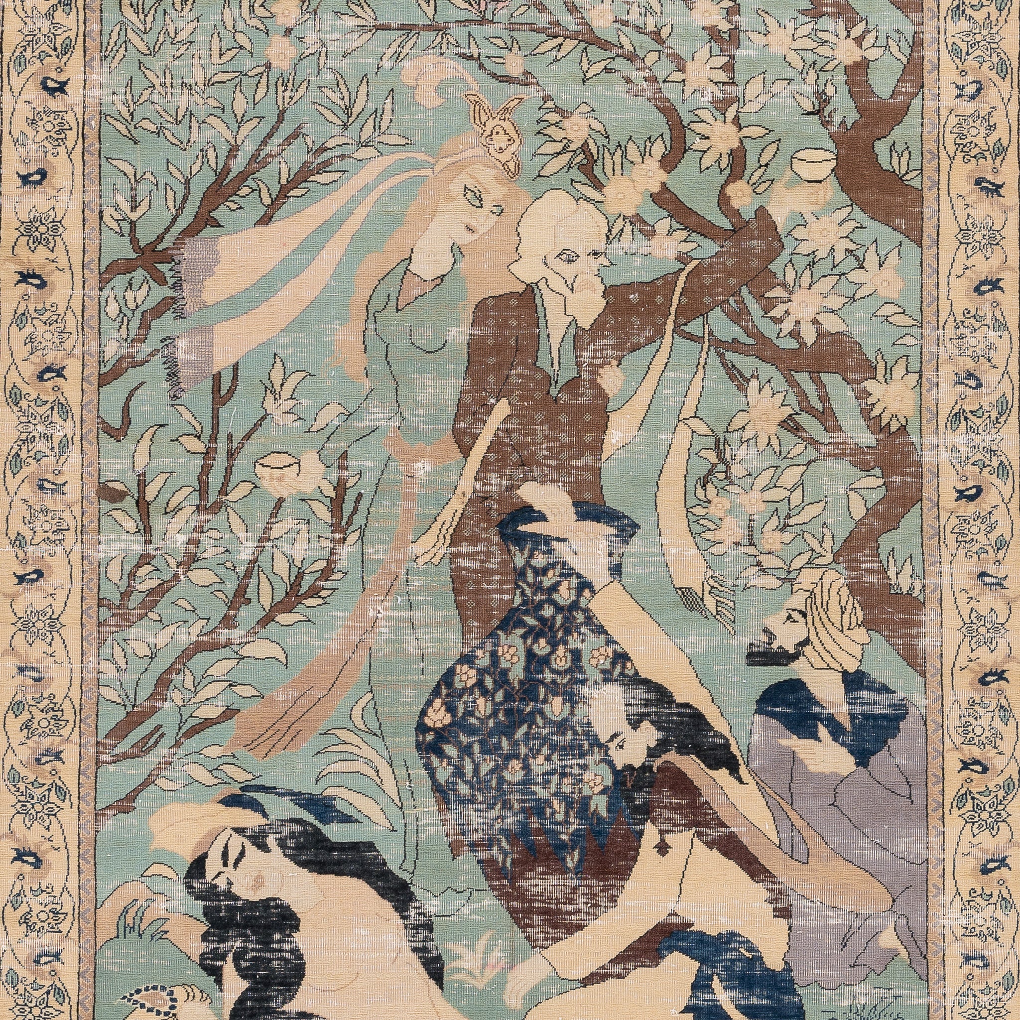 Pictorial Rug (3.3 x 4.8)ft
