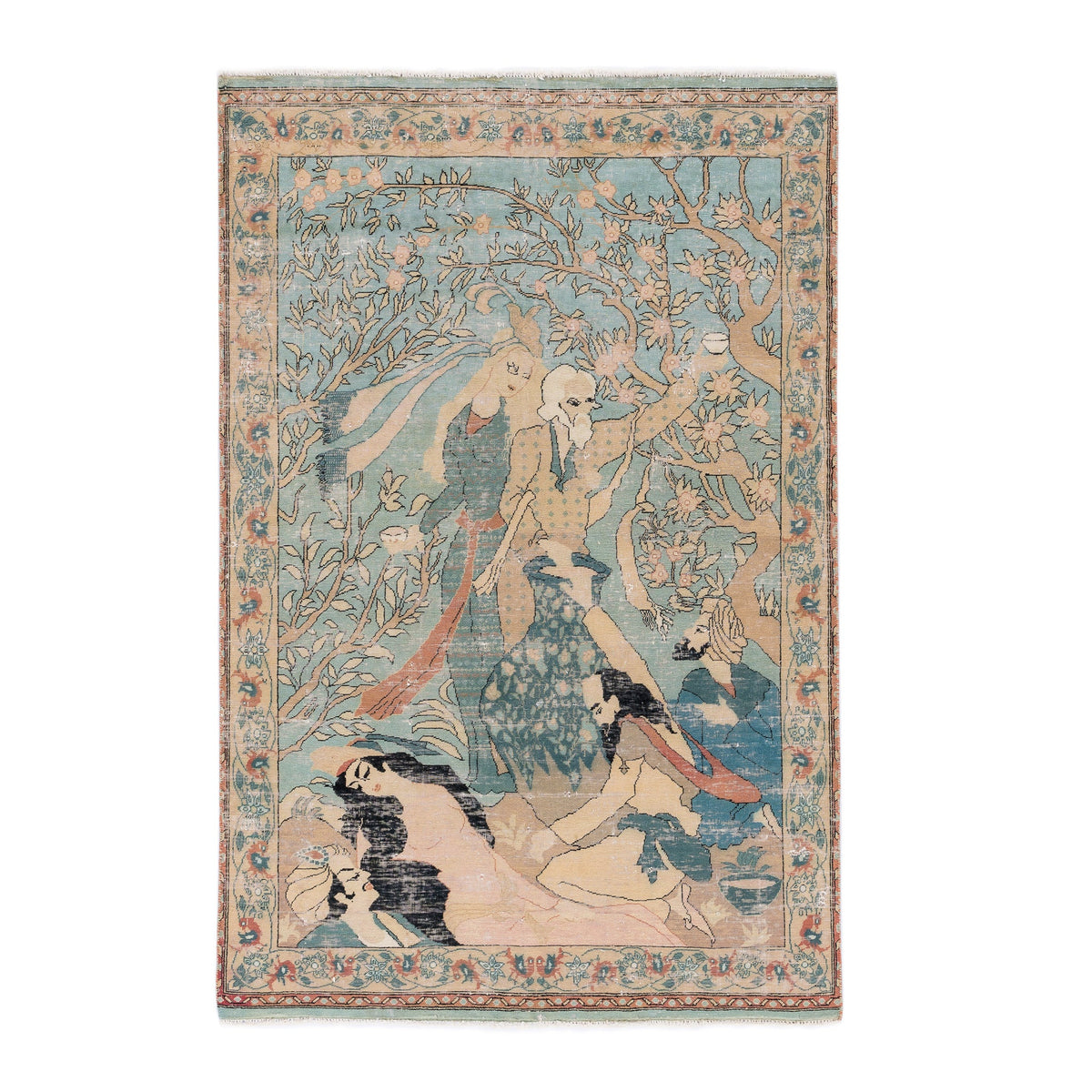 Pictorial Rug (3.4 x 5)ft