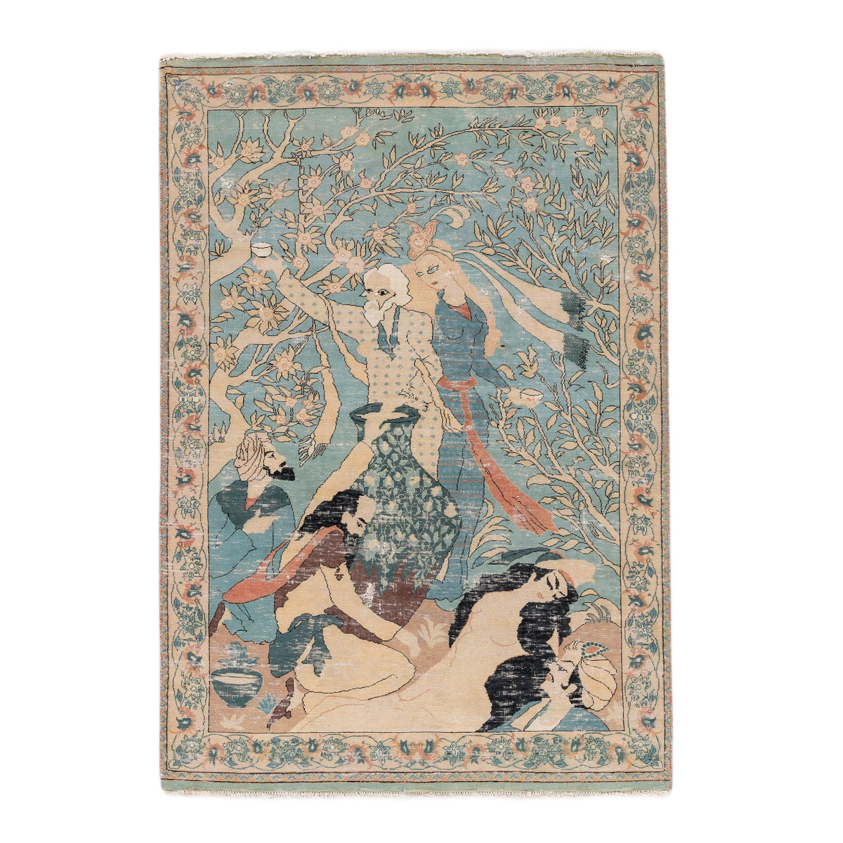 Pictorial Rug (3.4 x 4.7)ft