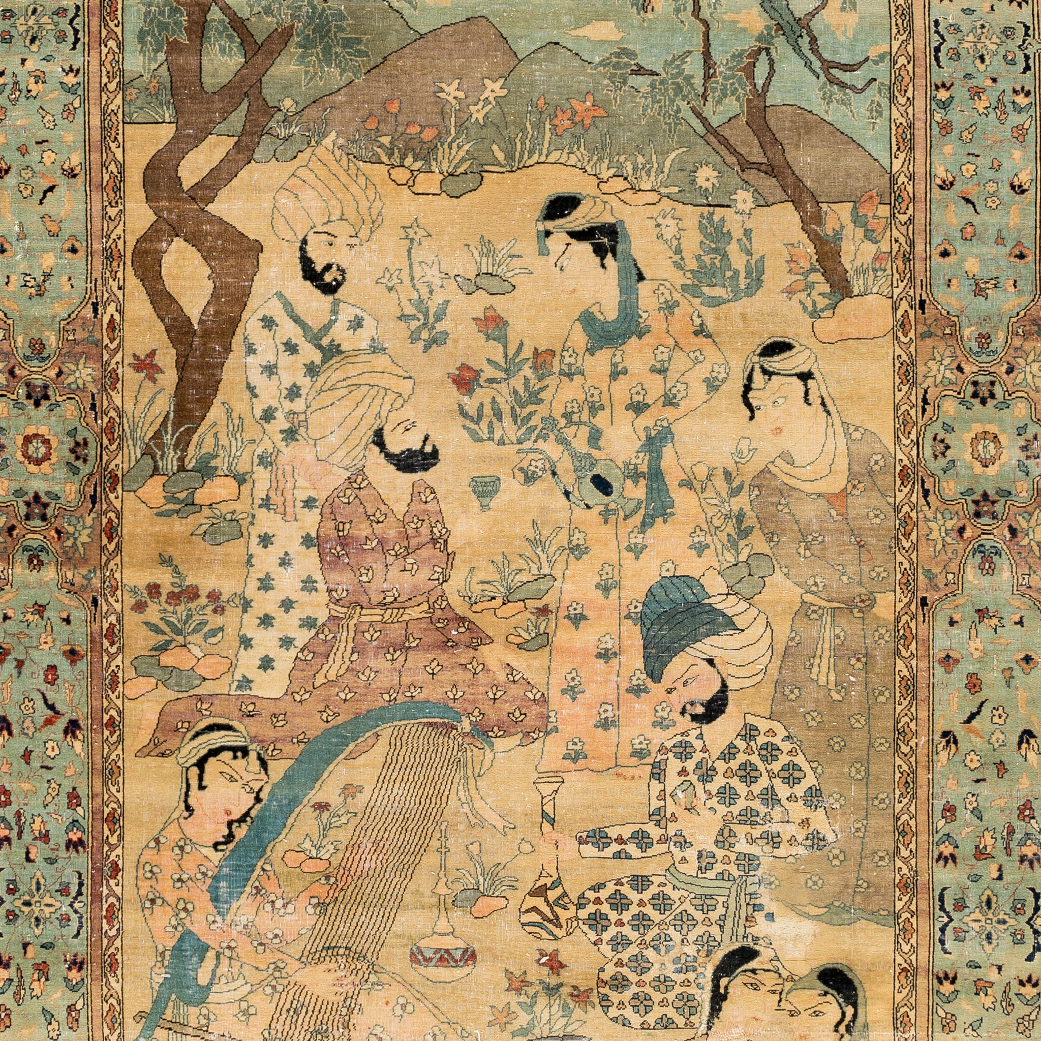 Pictorial Rug (4.5 x 7.2)ft