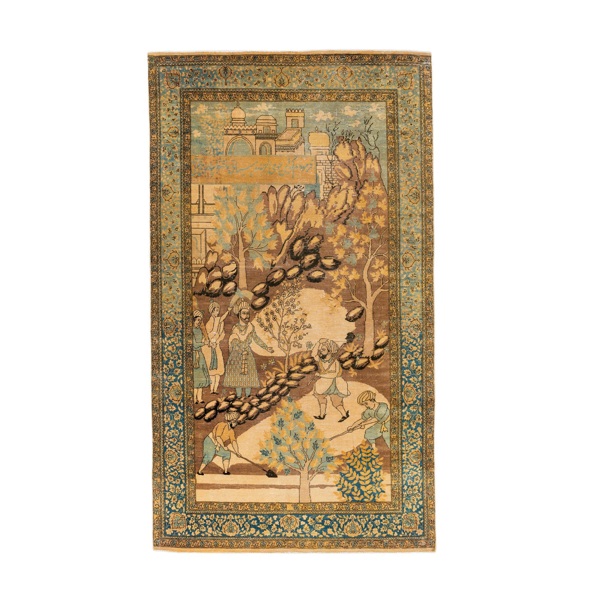 Pictorial Rug (4.3 x 7.6)ft