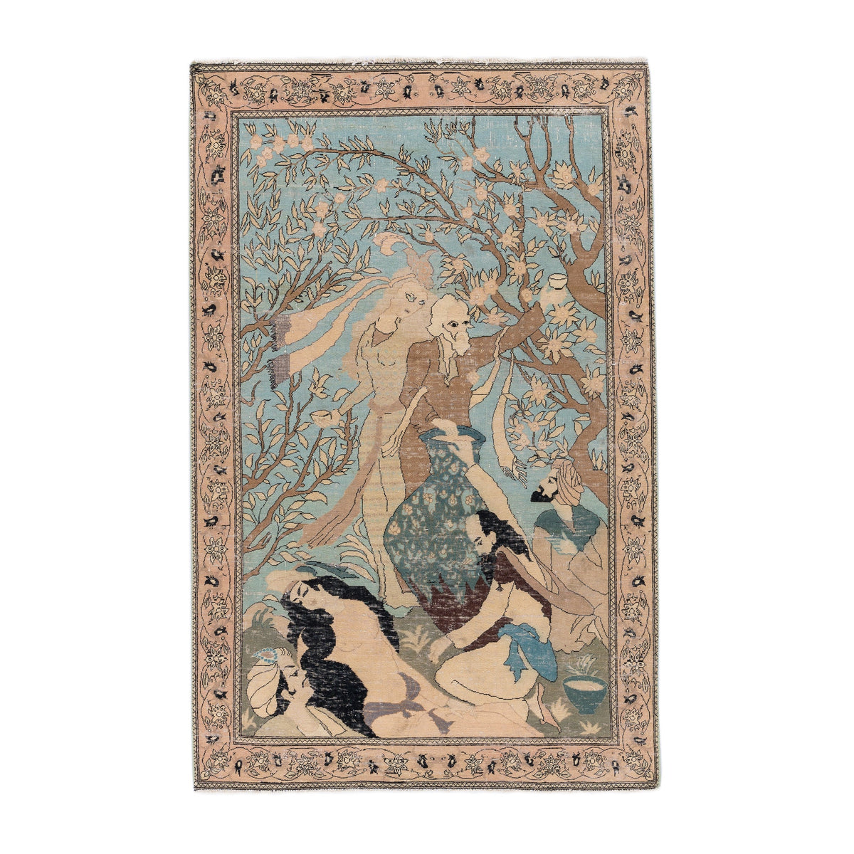 Pictorial Rug (3.4 x 5.2)ft