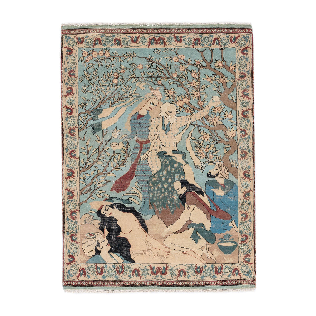 Pictorial Rug (3.2 x 4.7)ft