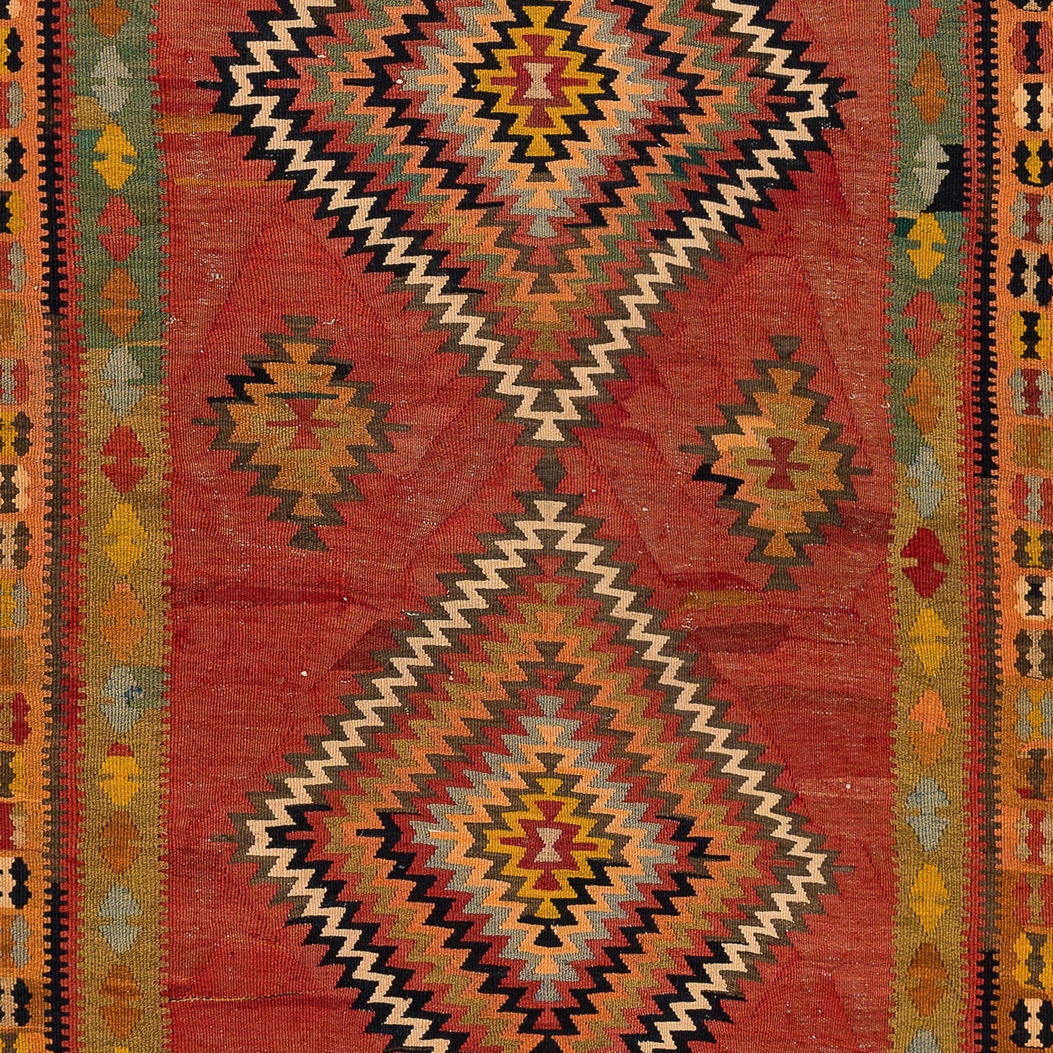Ardebil Kilim (3.8 x 11.4)ft