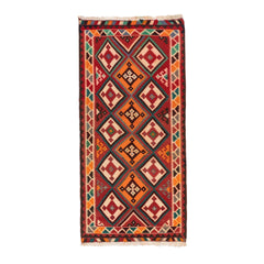 Ardebil Kilim (4.5 x 9.7)ft