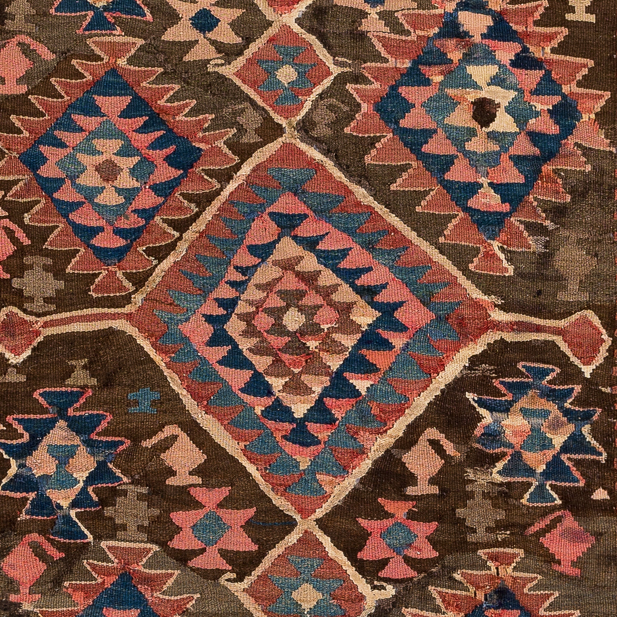 Ardebil Kilim (3.6 x 7.4)ft