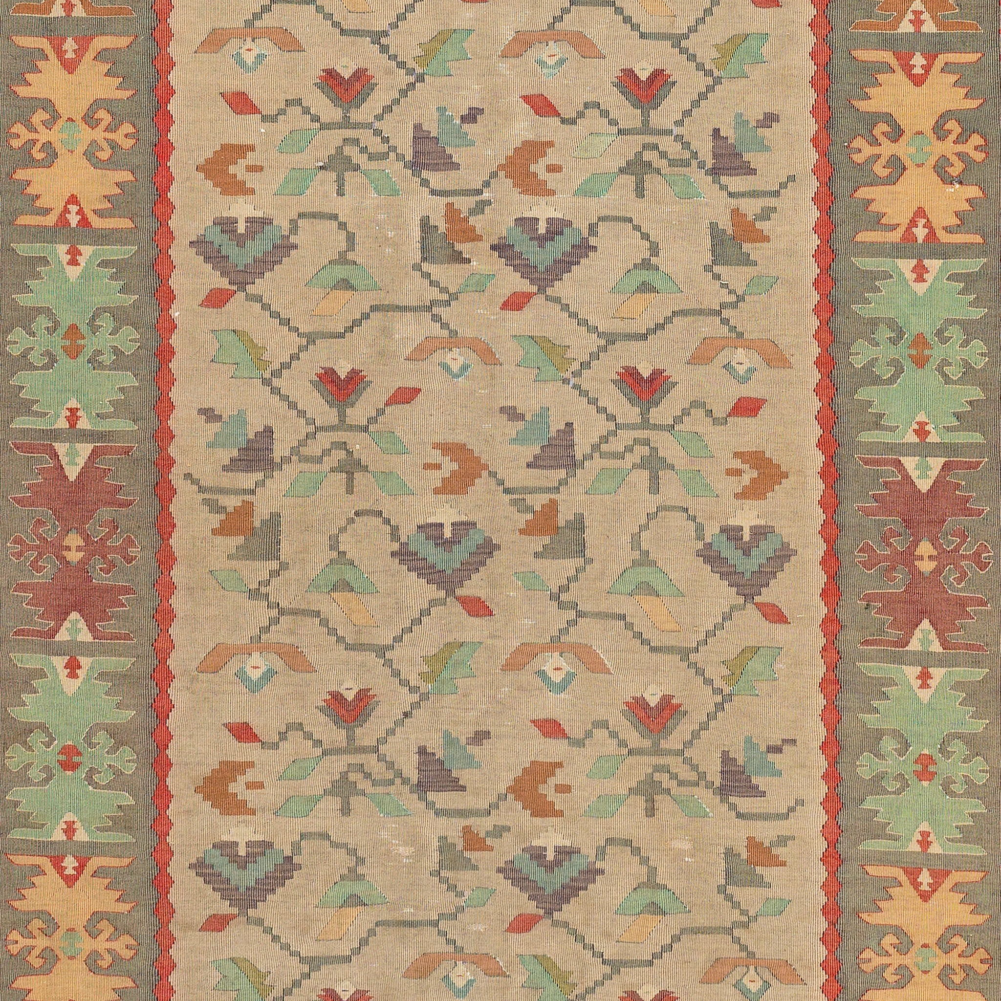 Sharkoy Kilim (3.6 x 7.5)ft