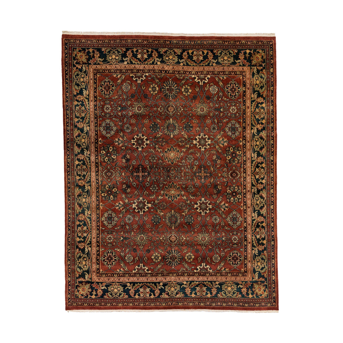Sultanabad Rug (9 x 11.6)ft