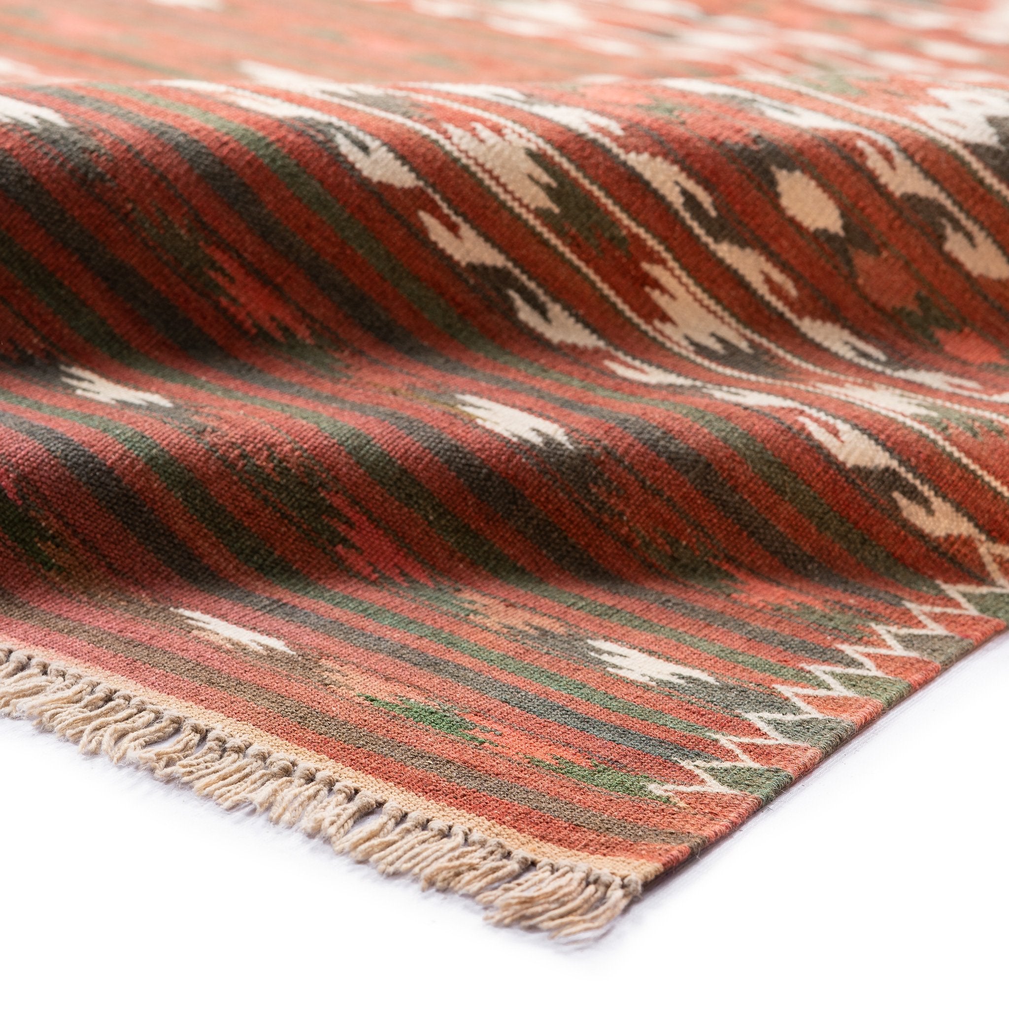 Turkmen Kilim (3.7 x 6.1)ft