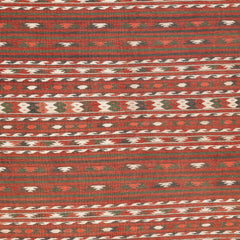 Turkmen Kilim (3.7 x 6.1)ft