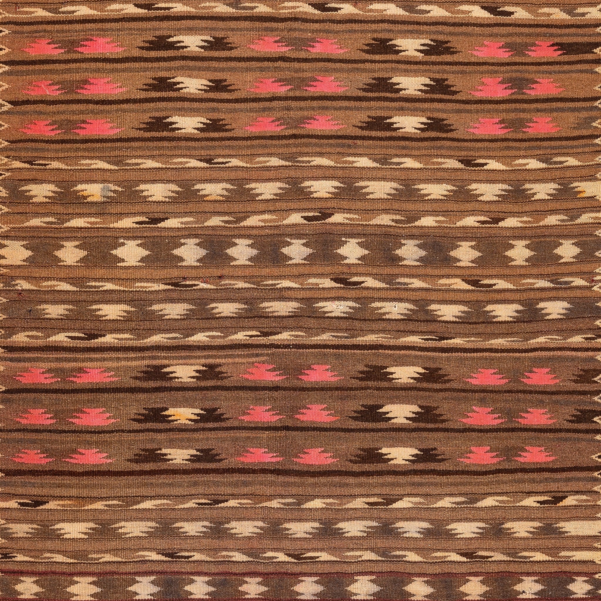 Turkmen Kilim (3.7 x 6.4)ft
