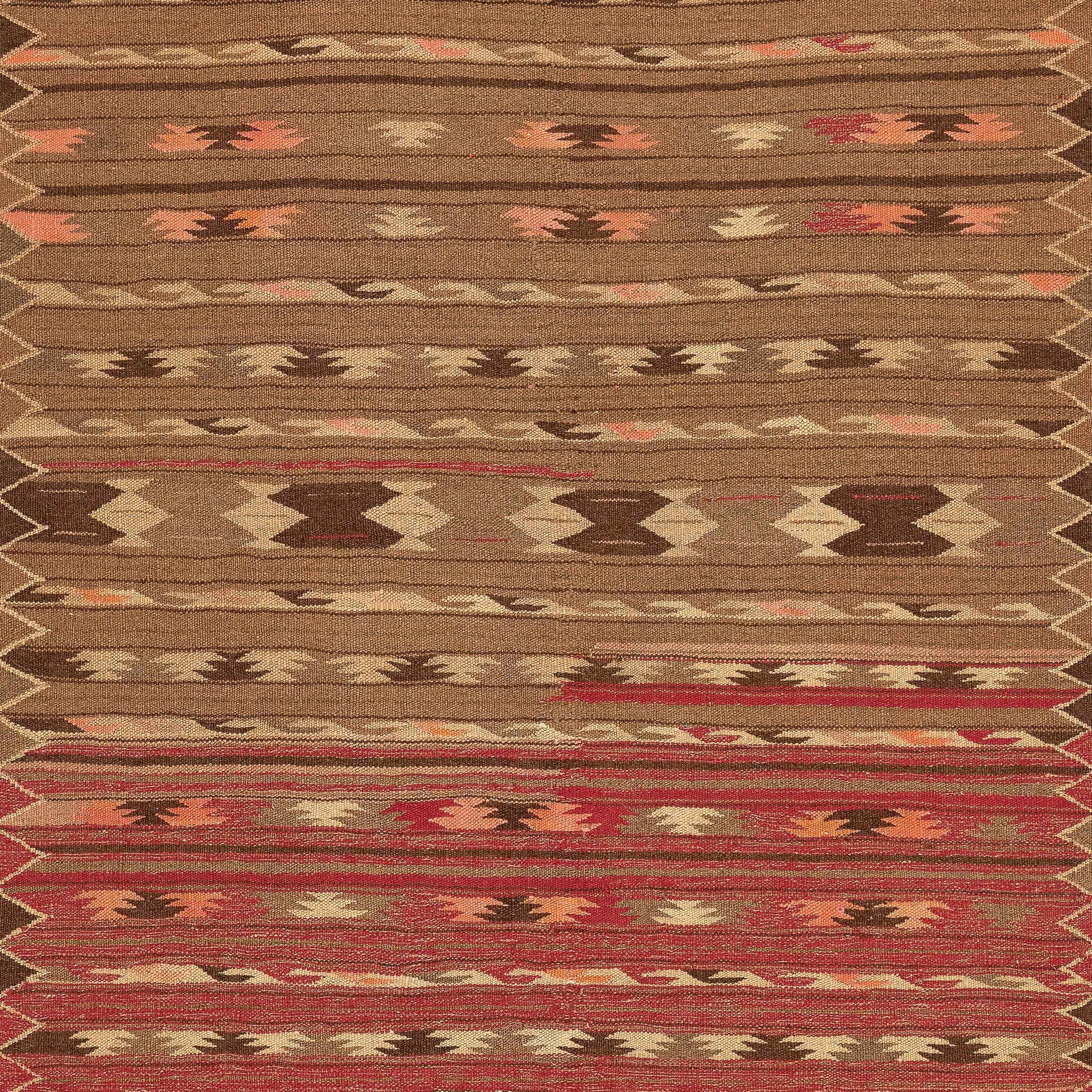 Turkmen Kilim (3.7 x 5.9)ft