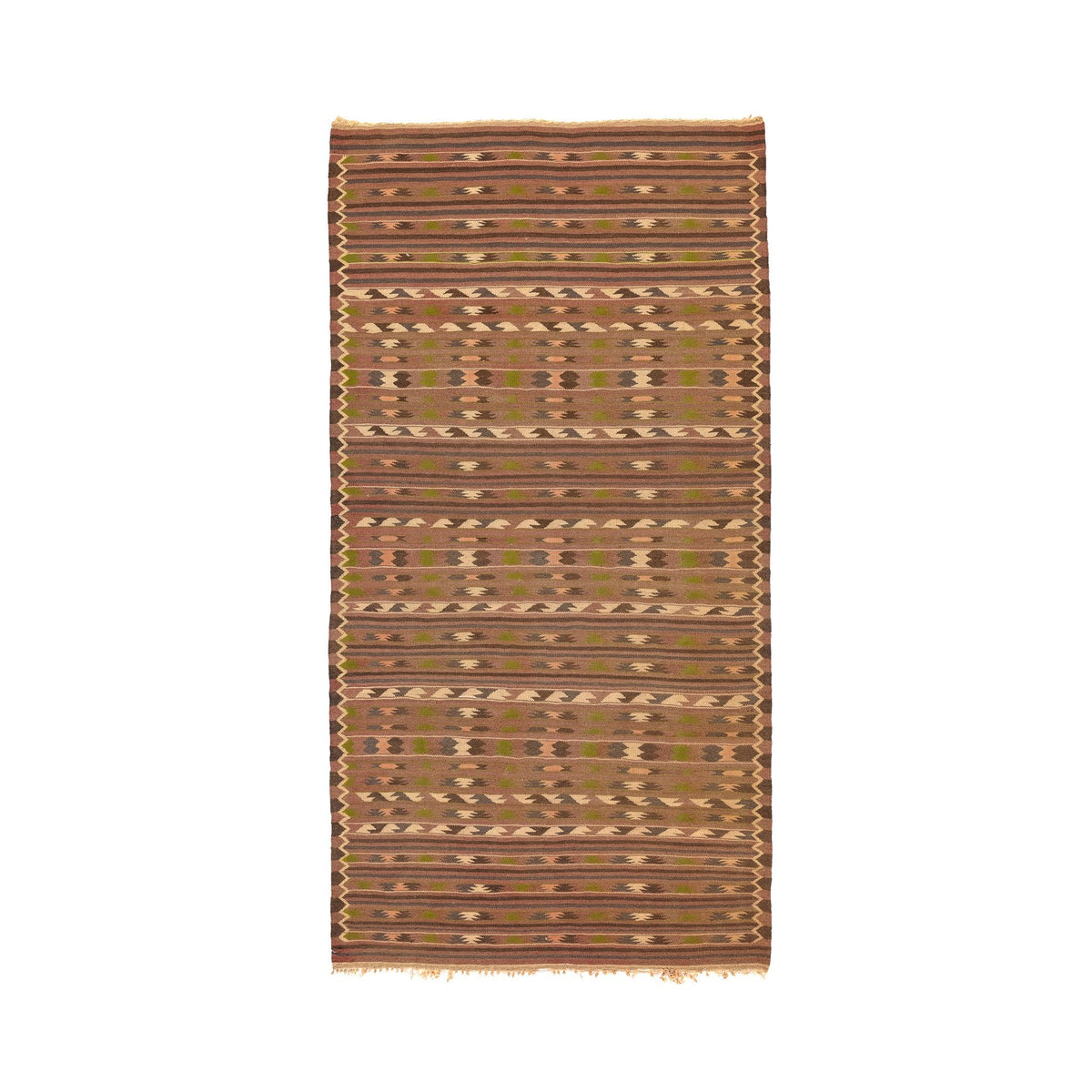 Turkmen Kilim (3.4 x 6.4)ft