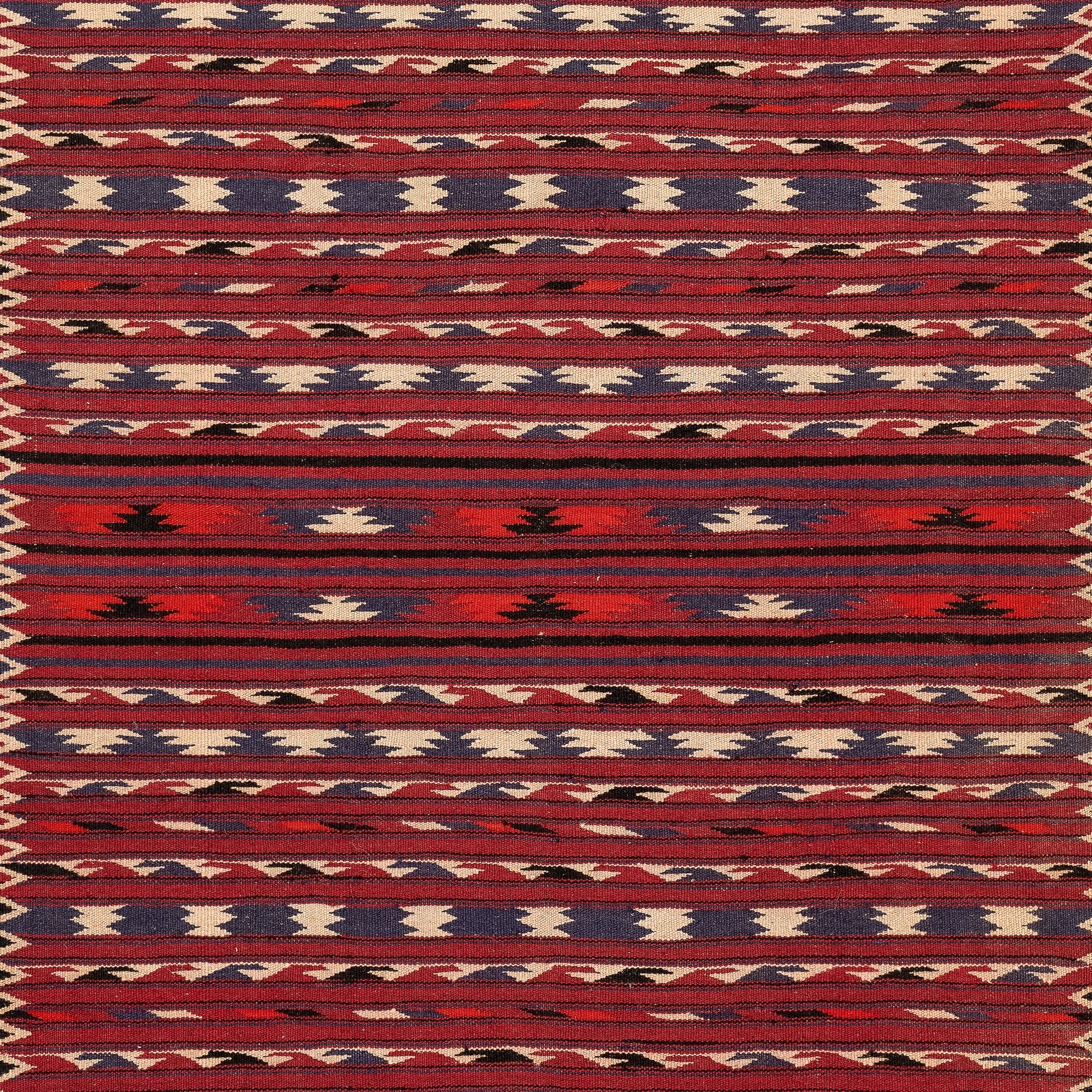 Turkmen Kilim (3.7 x 6.2)ft