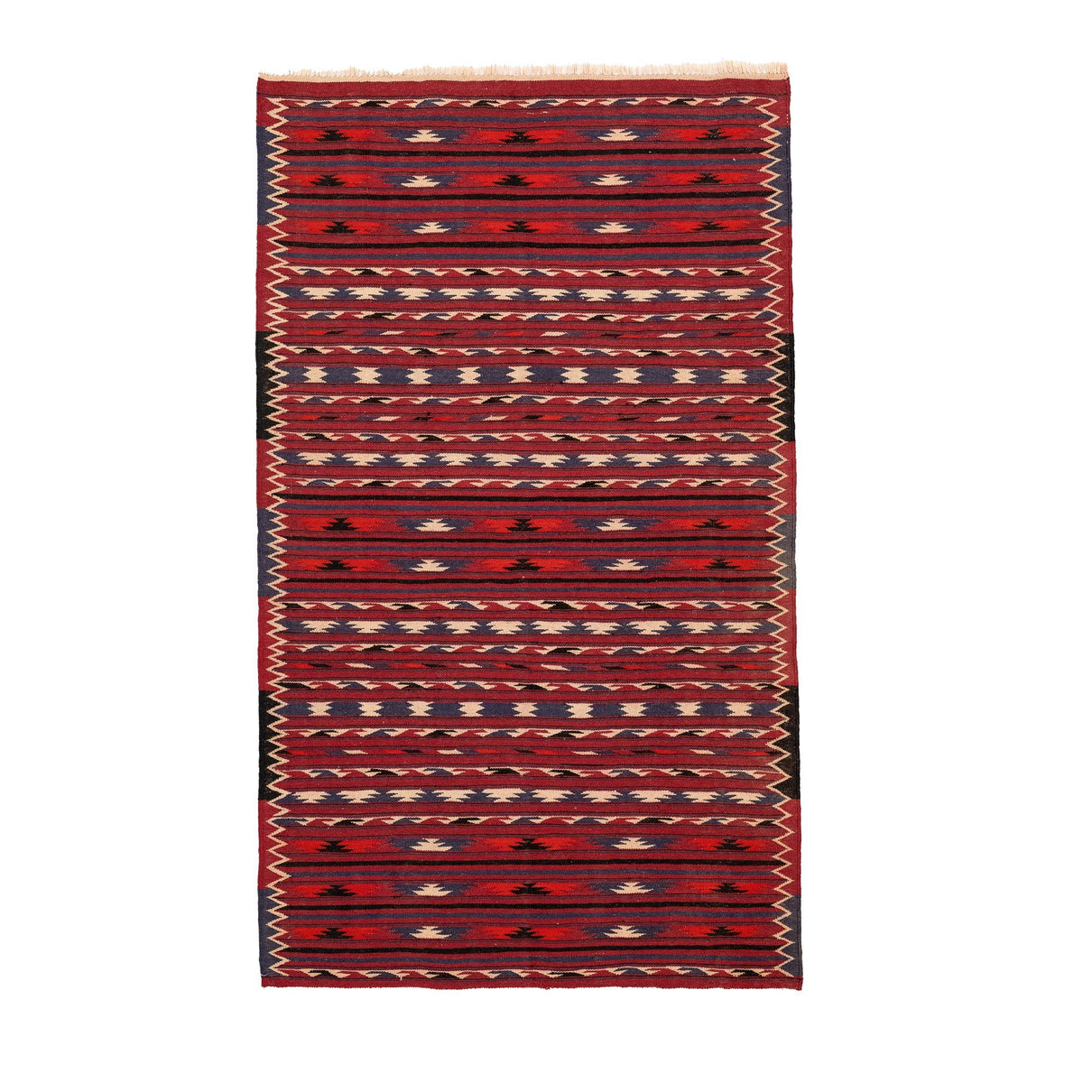 Turkmen Kilim (3.7 x 6.2)ft