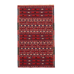 Turkmen Kilim (3.7 x 6.2)ft