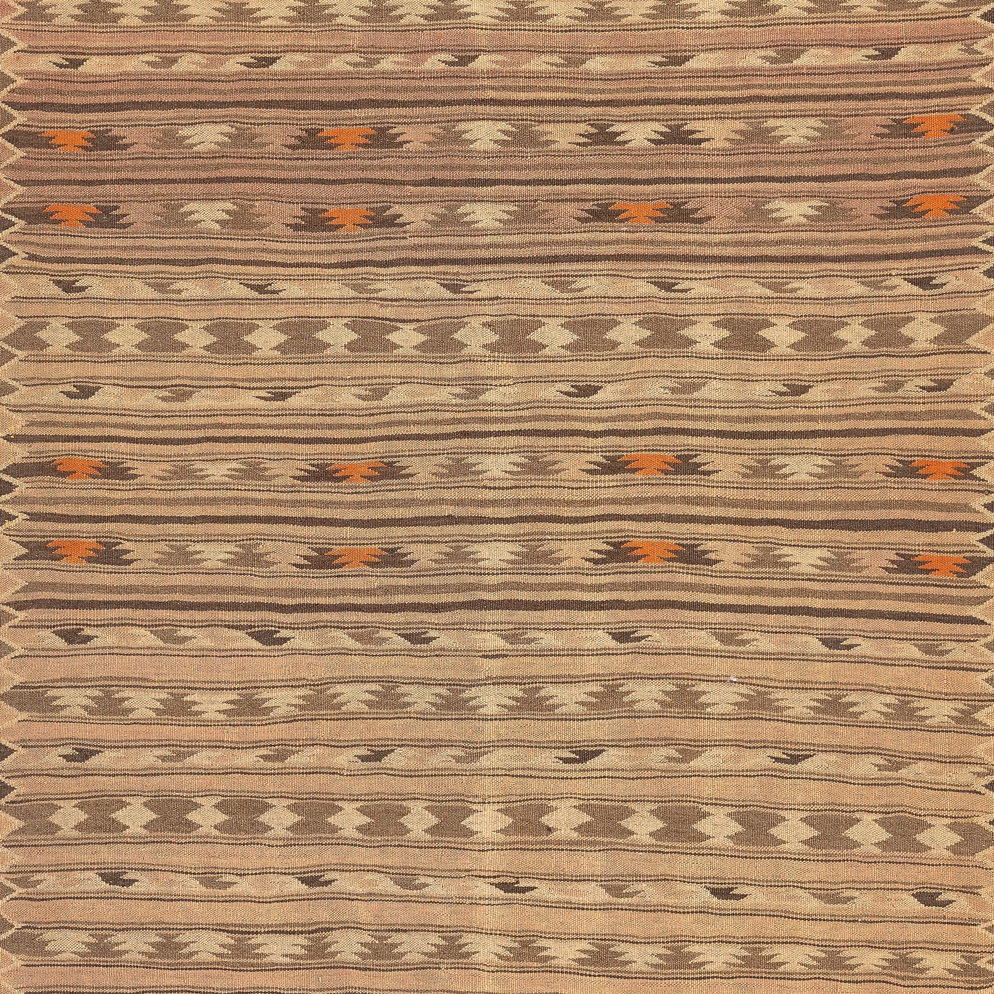 Turkmen Kilim (3.8 x 6.1)ft