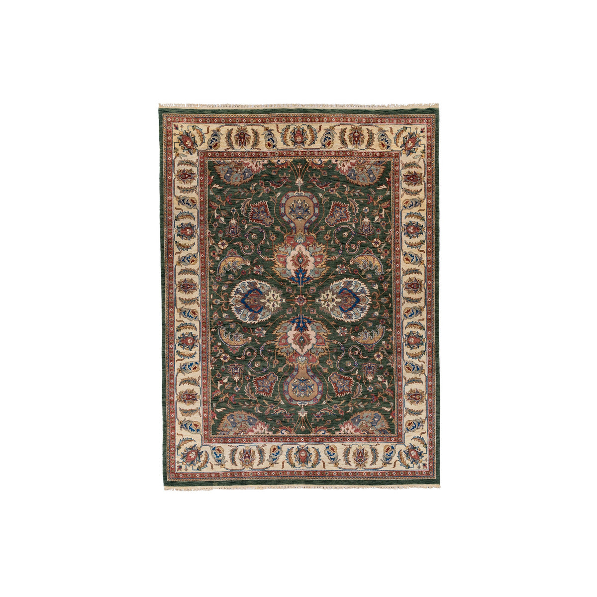 Sultanabad Rug (9 x 12.1)ft