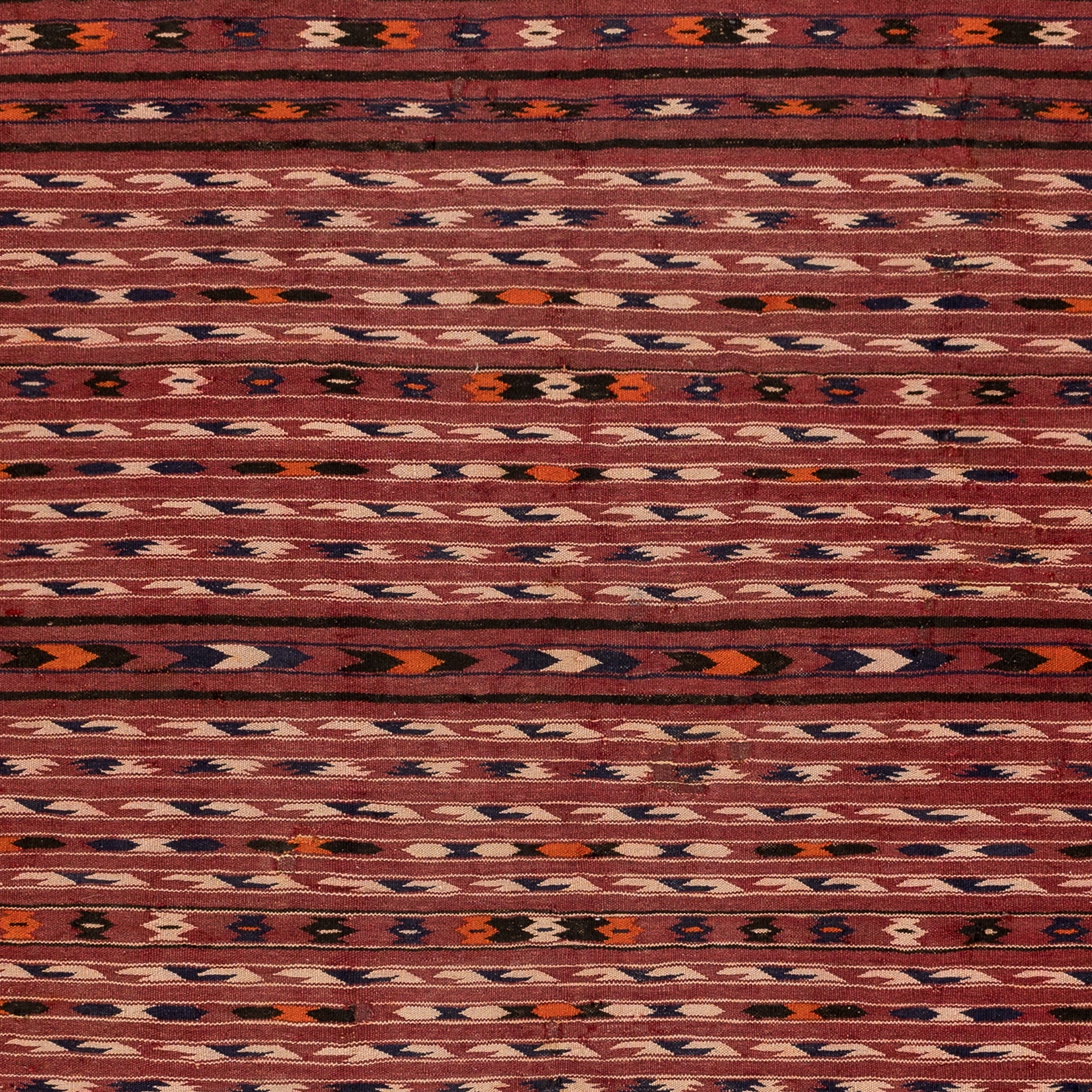 Turkmen Kilim (4.9 x 9.3)ft