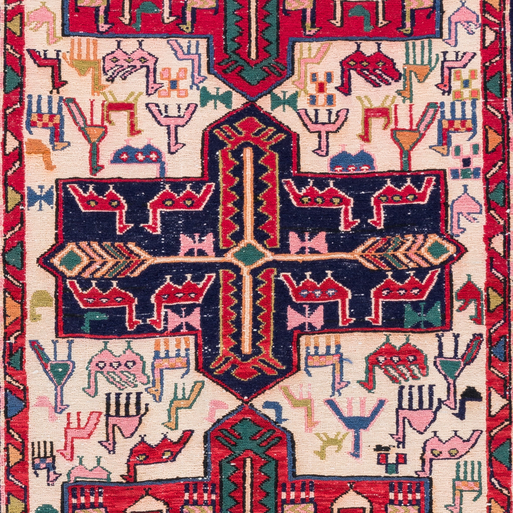 Soumak Kilim (3.4 x 4.8)ft