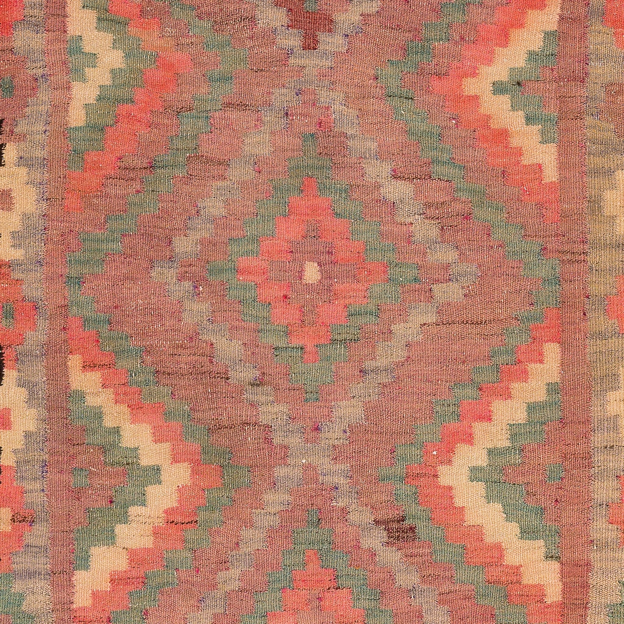 Ardebil Kilim (3.9 x 11.3)ft