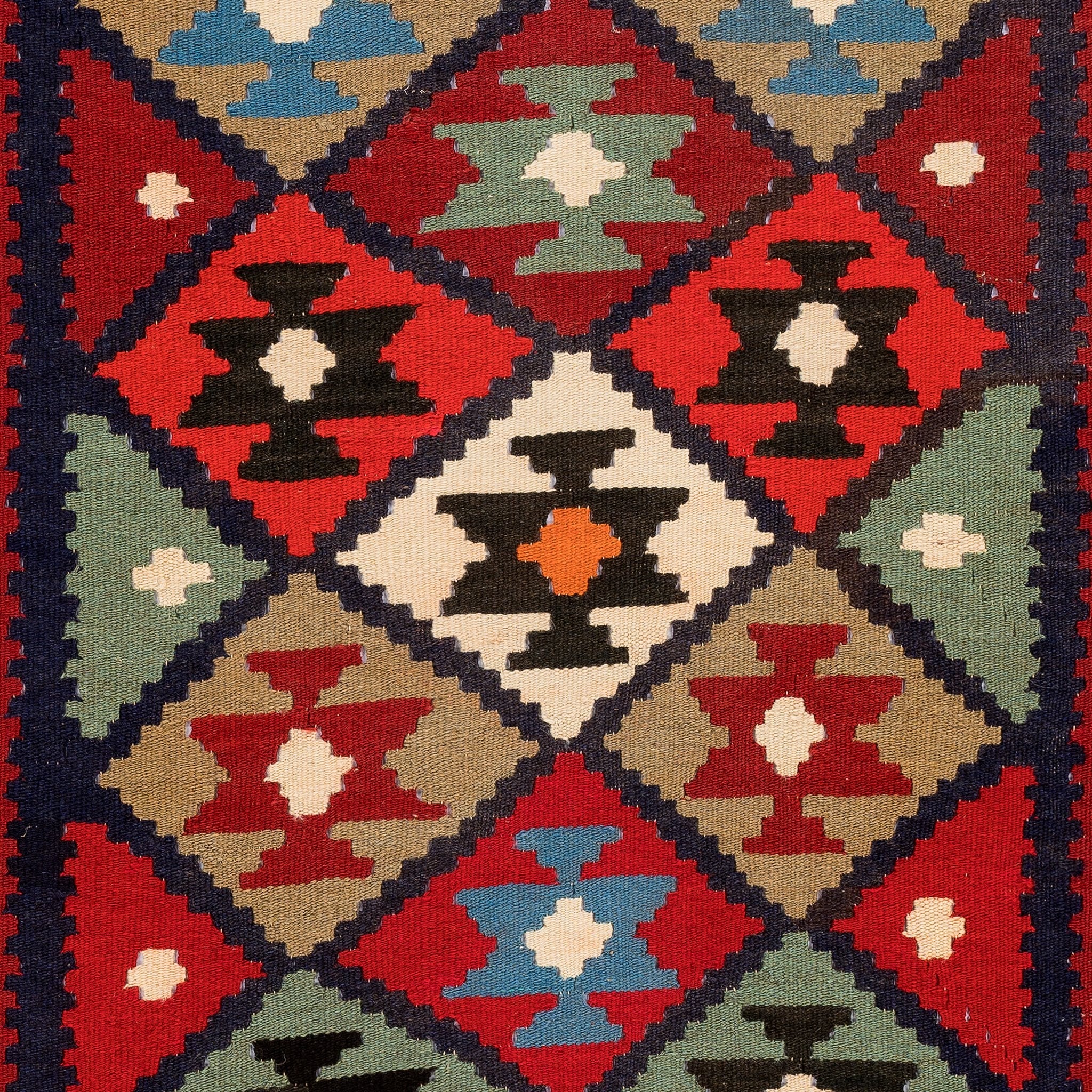 Ardebil Kilim (3.2 x 4.9)ft