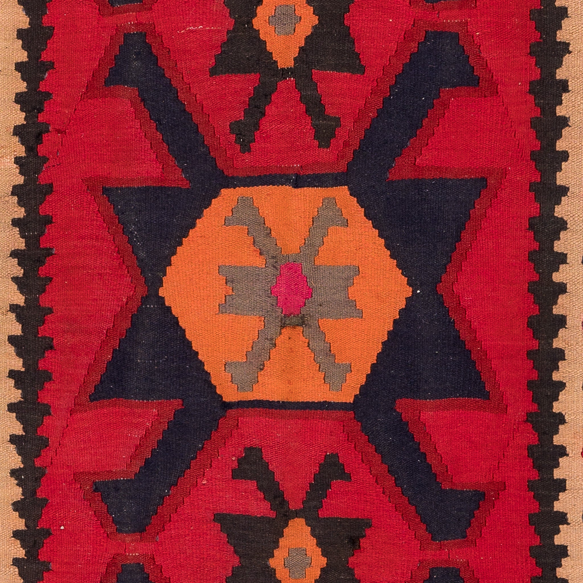 Ardebil Kilim (4.1 x 8.4)ft