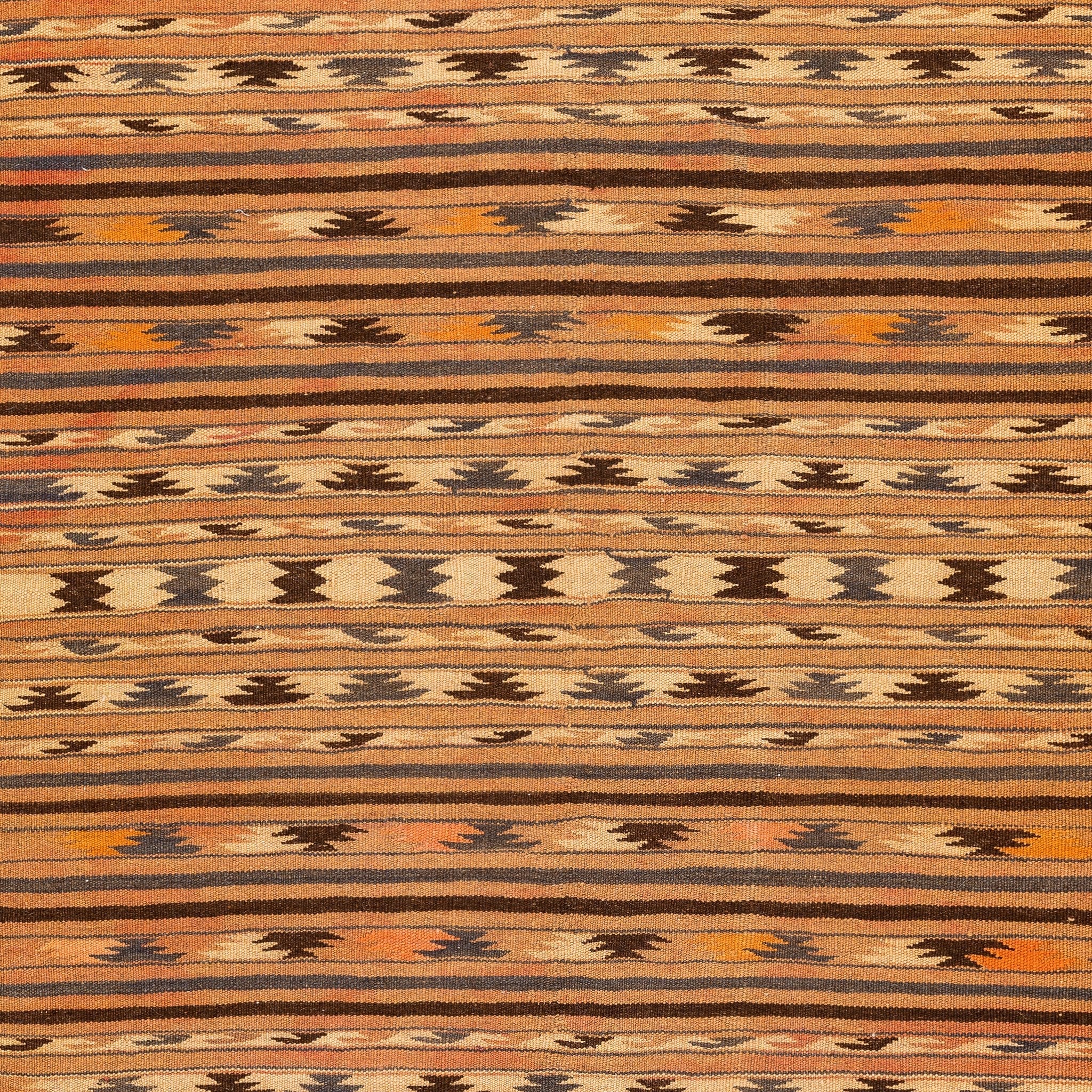 Turkmen Kilim (3.4 x 6.4)ft