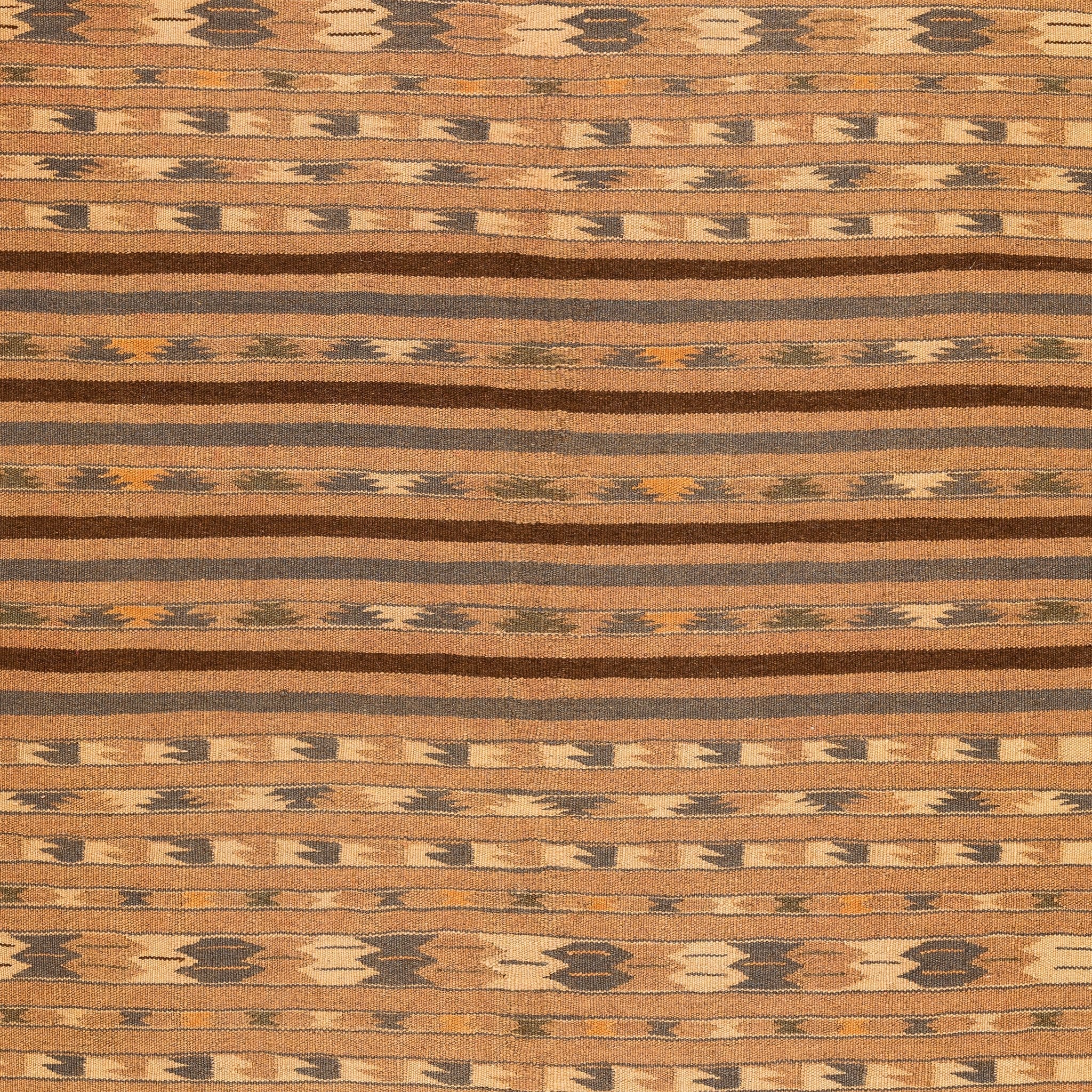 Turkmen Kilim (3.4 x 6.4)ft