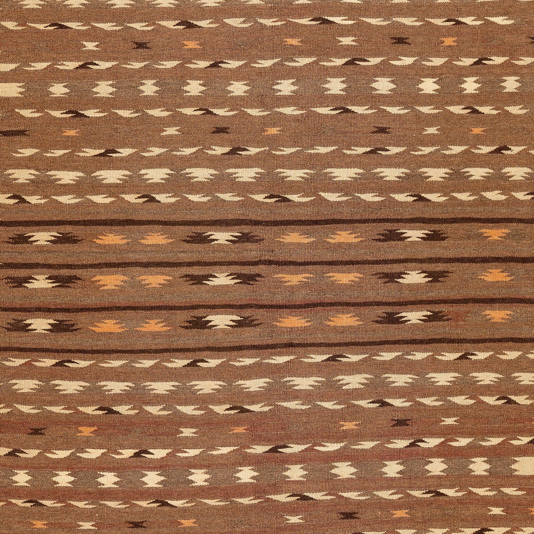 Turkmen Kilim (3.7 x 6.1)ft