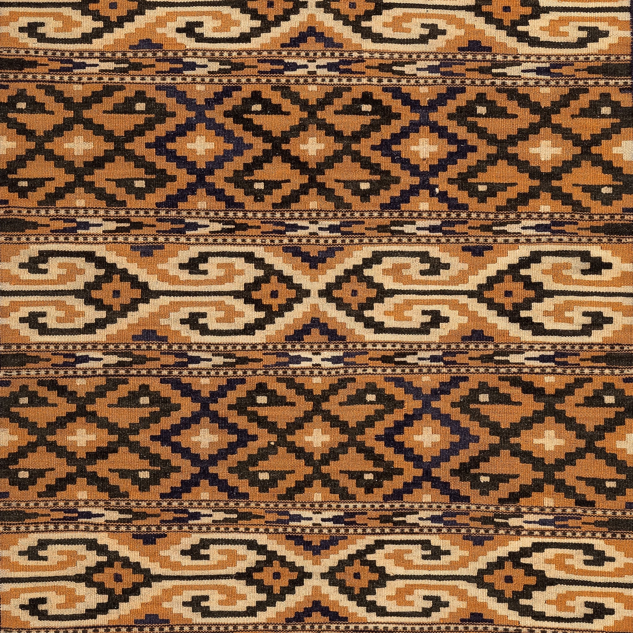 Turkmen Kilim (3.5 x 6.5)ft