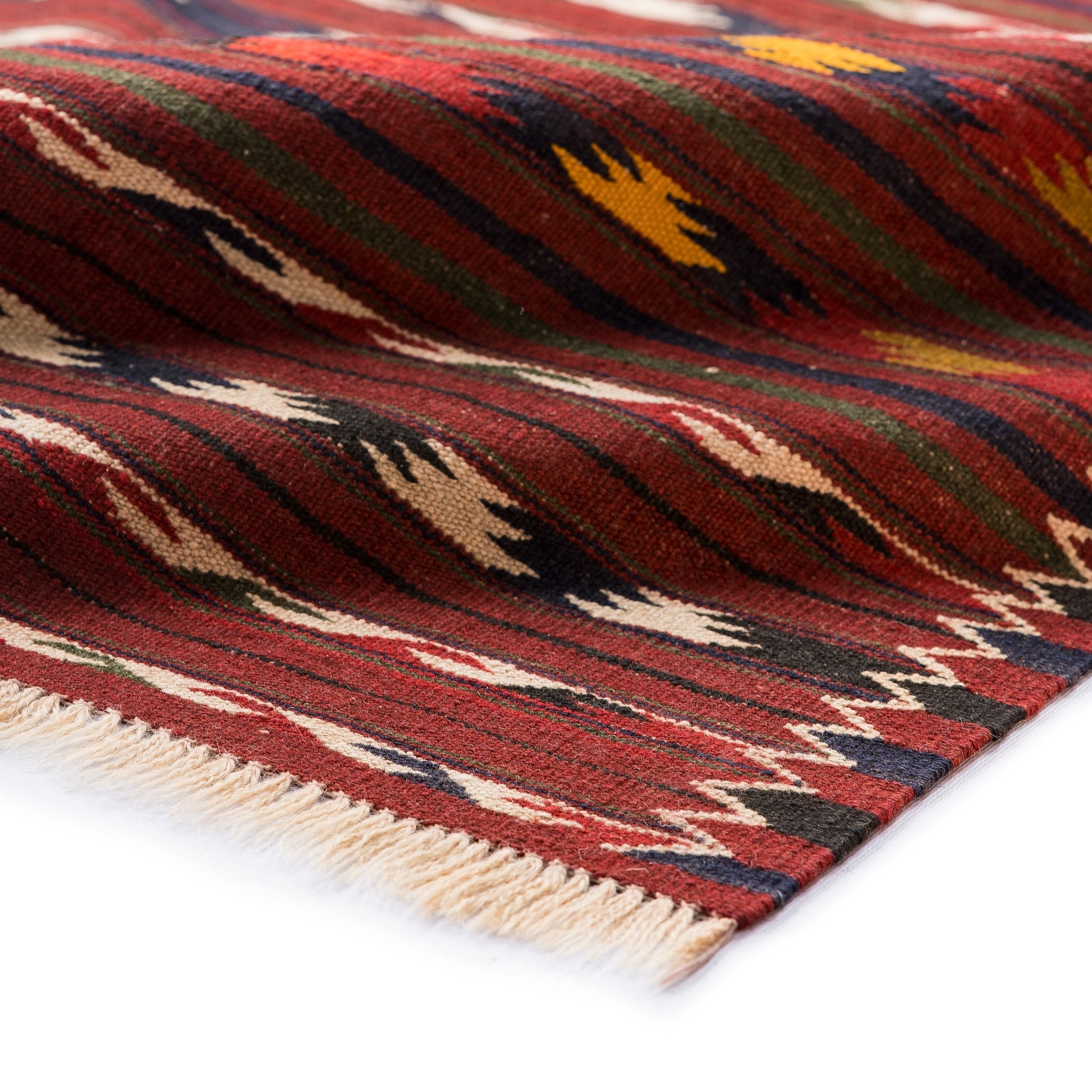 Turkmen Kilim (3.8 x 6.1)ft