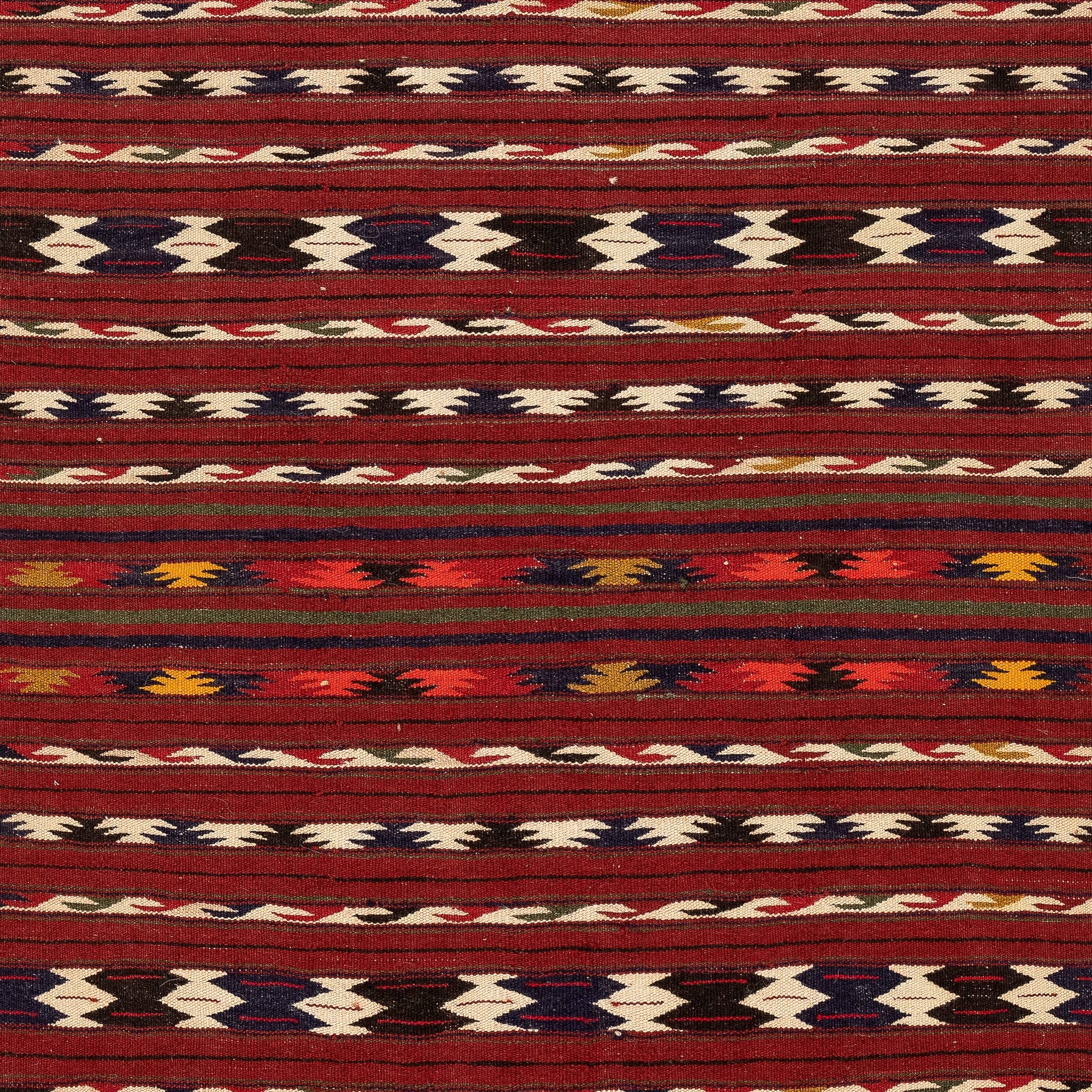 Turkmen Kilim (3.8 x 6.1)ft