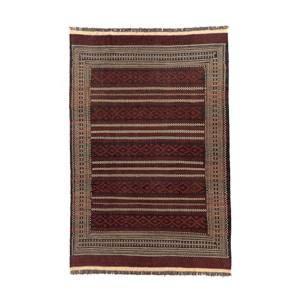 Golbarjasta Kilim (6.3 x 9.5)ft