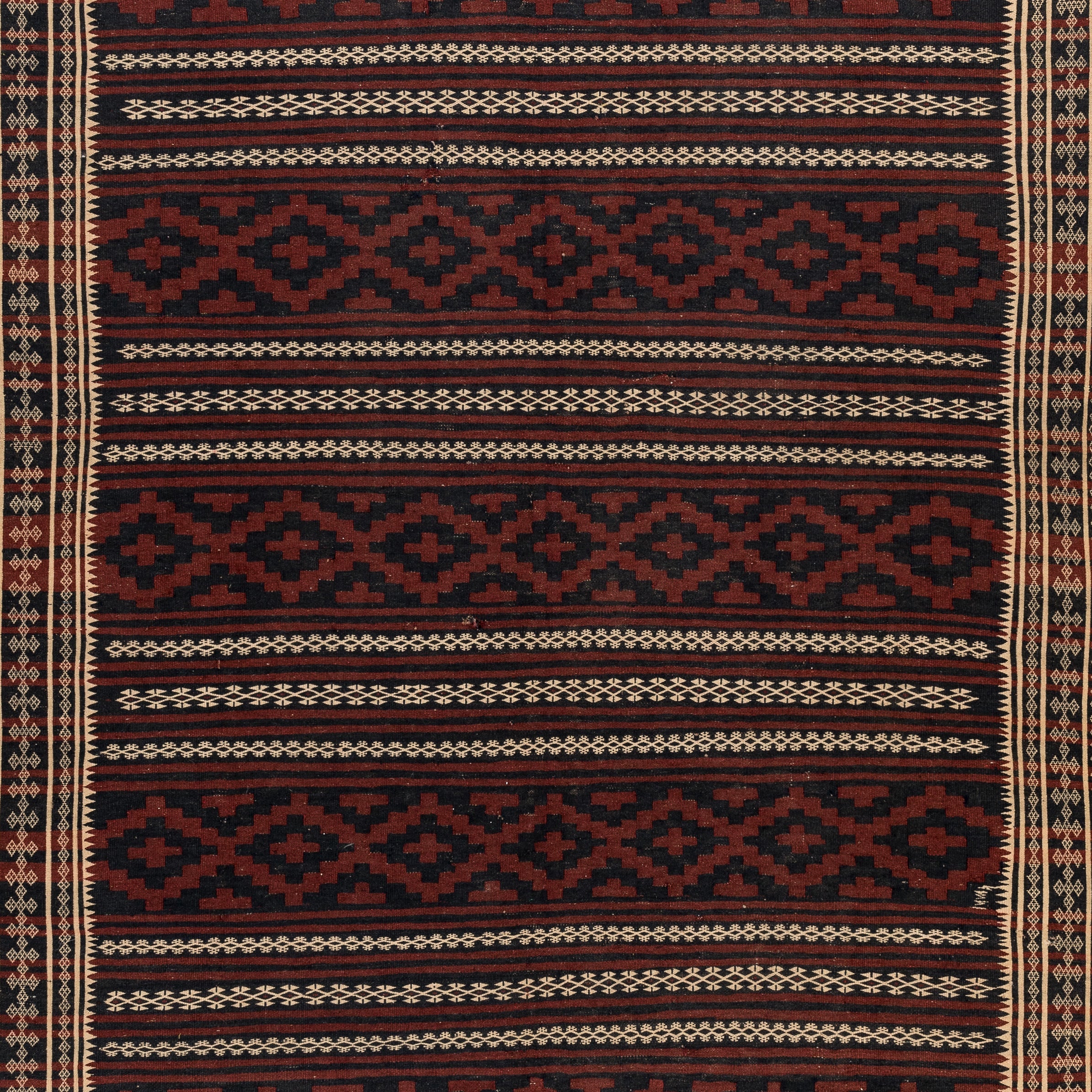 Golbarjasta Kilim (6.2 x 9.6)ft