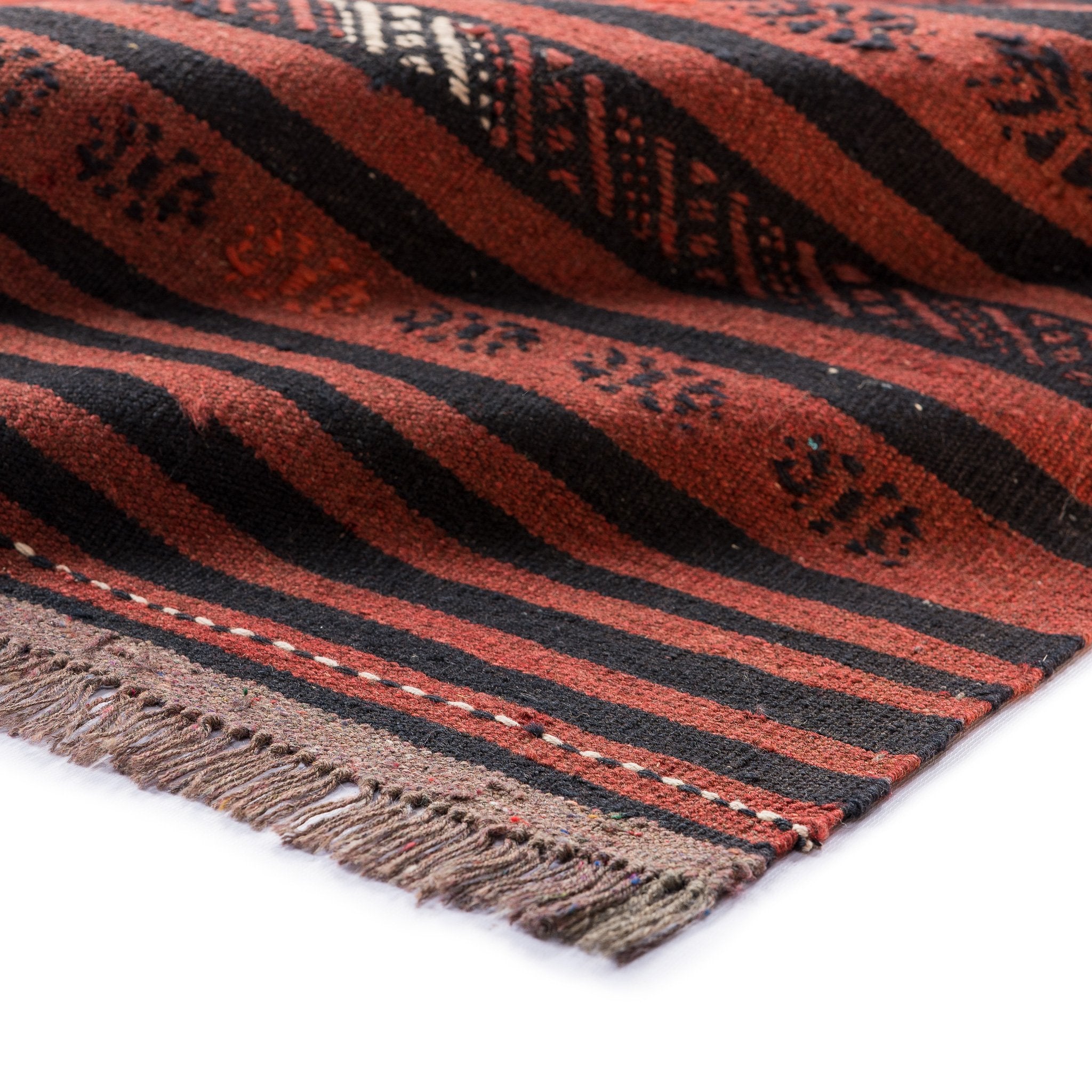 Turkmen Kilim (3.2 x 6.2)ft