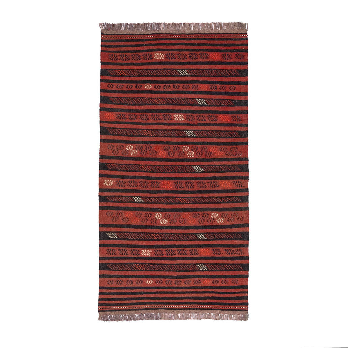 Turkmen Kilim (3.2 x 6.2)ft