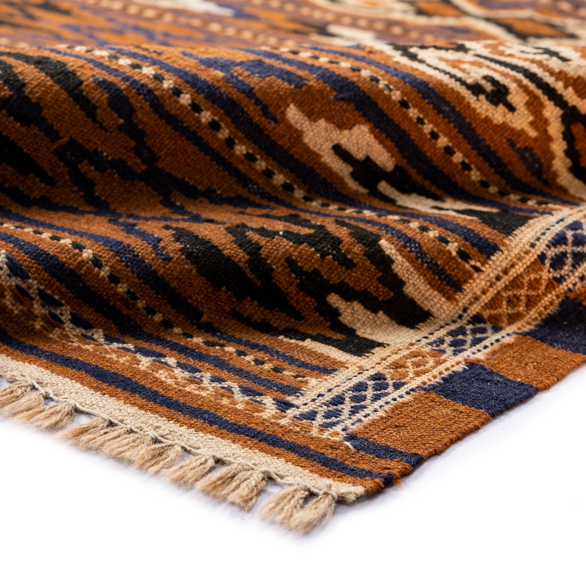 Turkmen Kilim (3.6 x 6.2)ft